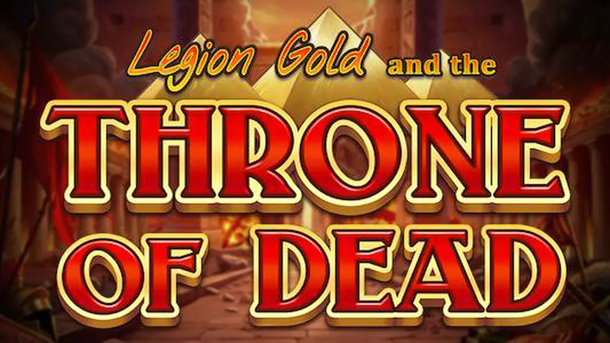 Tampilan visual slot Legion Gold and the Throne of Dead dengan nuansa kuil kuno